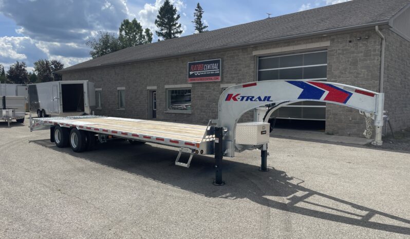 
								2026 K-Trail 25+5ft Beavertail Gooseneck Flatbed 35,525lbs full									