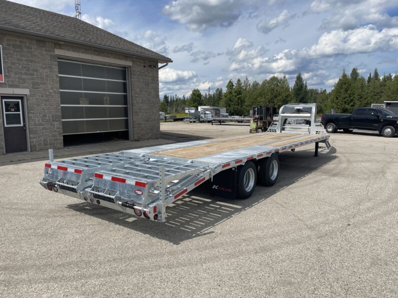 
								2026 K-Trail 25+5ft Beavertail Gooseneck Flatbed 35,525lbs full									