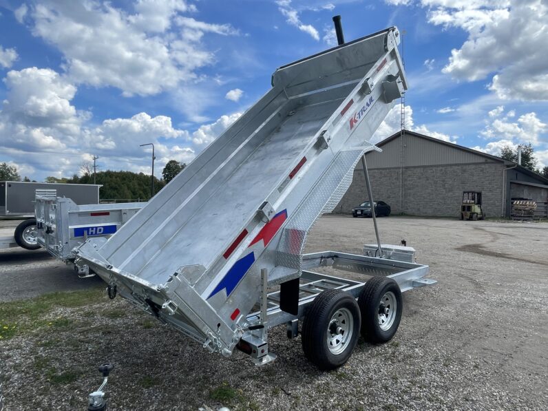 
								2025 K-Trail 6x12ft Premium Dump Trailer 9,990lbs full									