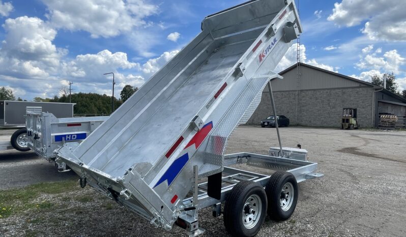 
								2025 K-Trail 6x12ft Premium Dump Trailer 9,990lbs full									