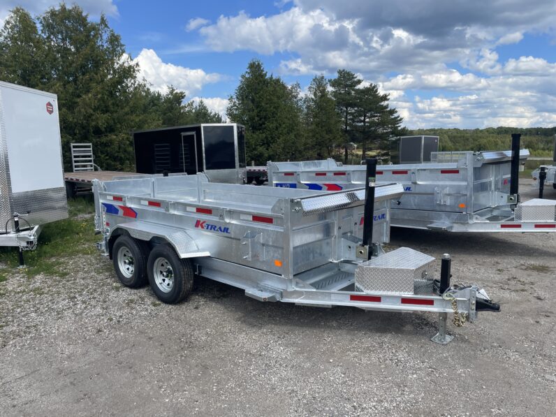 
								2025 K-Trail 6x12ft Premium Dump Trailer 9,990lbs full									