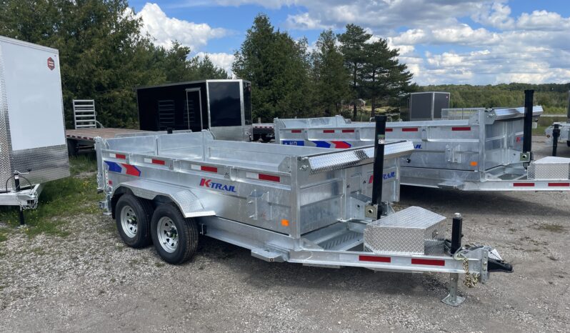 
								2025 K-Trail 6x12ft Premium Dump Trailer 9,990lbs full									