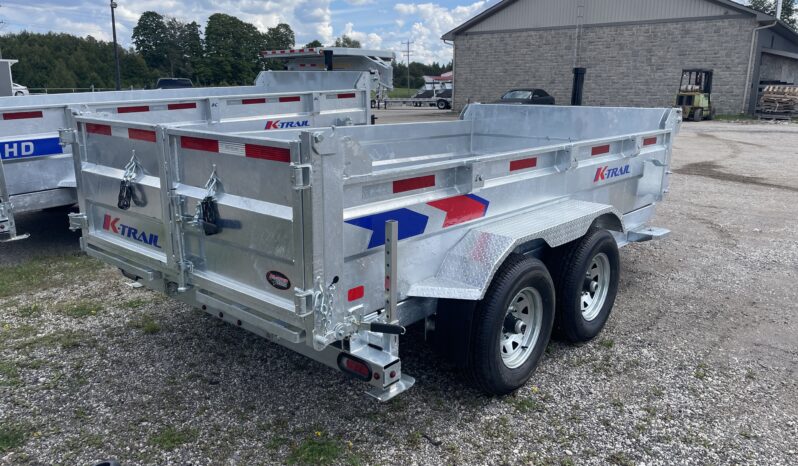 
								2025 K-Trail 6x12ft Premium Dump Trailer 9,990lbs full									