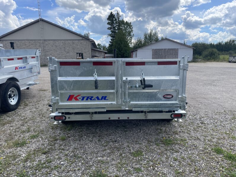 
								2025 K-Trail 6x12ft Premium Dump Trailer 9,990lbs full									
