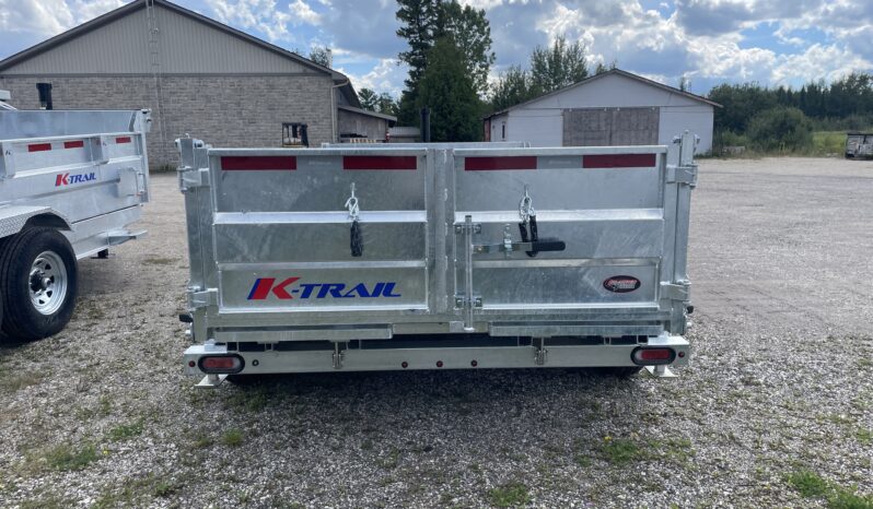 
								2025 K-Trail 6x12ft Premium Dump Trailer 9,990lbs full									