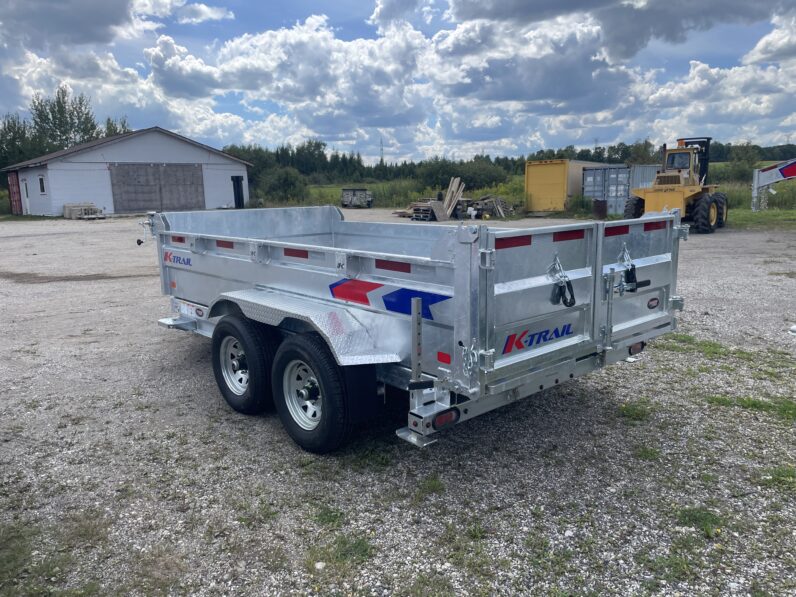 
								2025 K-Trail 6x12ft Premium Dump Trailer 9,990lbs full									