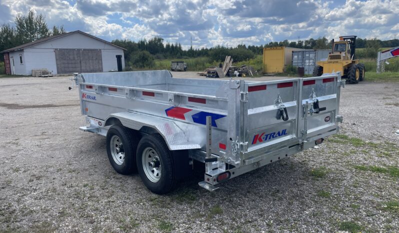 
								2025 K-Trail 6x12ft Premium Dump Trailer 9,990lbs full									