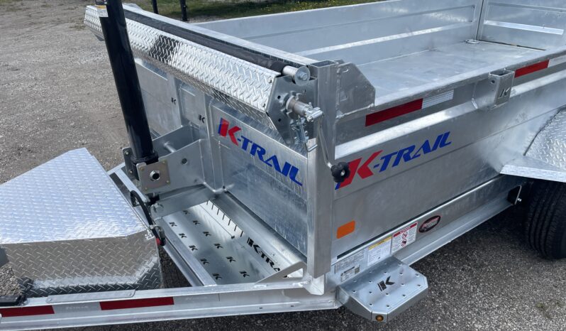 
								2025 K-Trail 6x12ft Premium Dump Trailer 9,990lbs full									