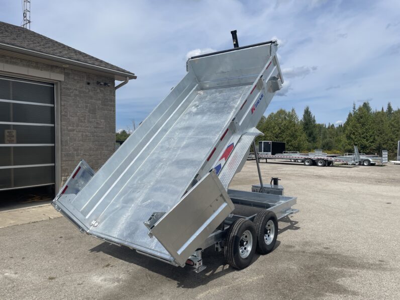
								2026 K-Trail 82″ x 12ft Dump Trailer 14,000lbs full									