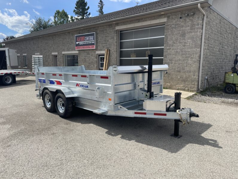 
								2026 K-Trail 82″ x 12ft Dump Trailer 14,000lbs full									