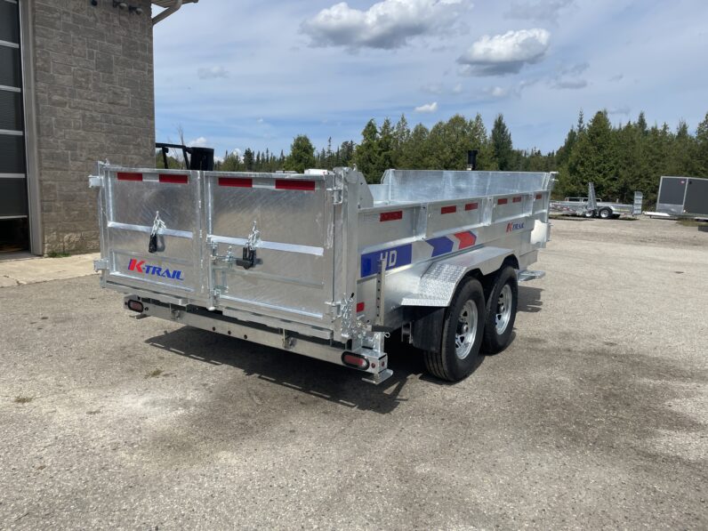 
								2026 K-Trail 82″ x 12ft Dump Trailer 14,000lbs full									