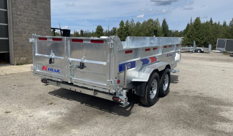 
								2026 K-Trail 82″ x 12ft Dump Trailer 14,000lbs full									