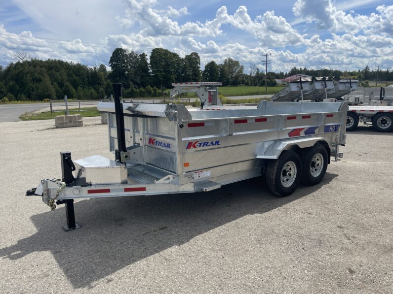 
								2026 K-Trail 82″ x 12ft Dump Trailer 14,000lbs full									