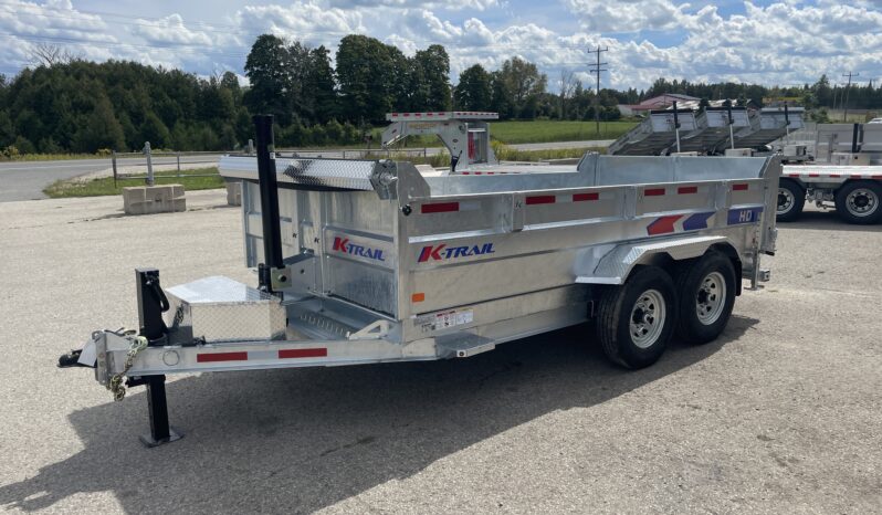 
								2026 K-Trail 82″ x 12ft Dump Trailer 14,000lbs full									