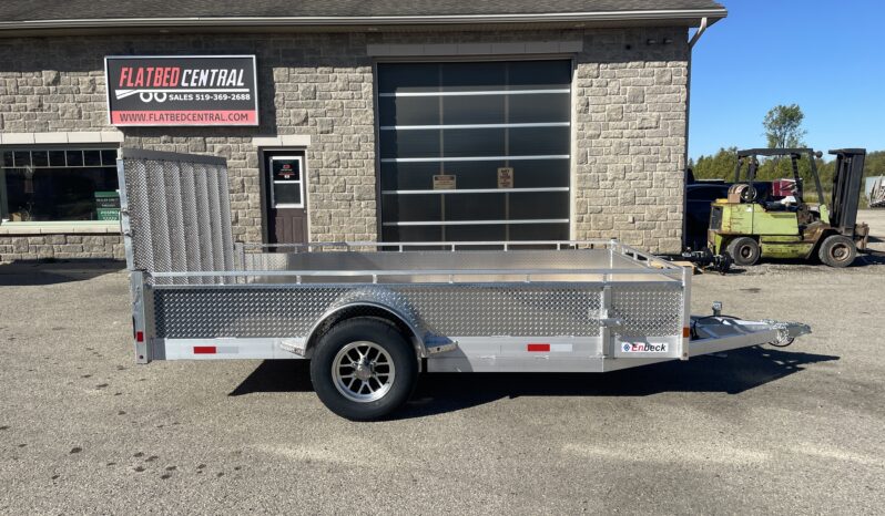 
								2026 Enbeck Aluminum 80″x12ft Utility Trailer 5,200lbs full									