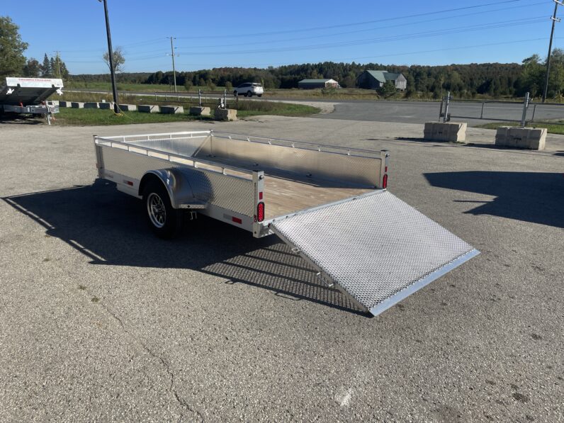 
								2026 Enbeck Aluminum 80″x12ft Utility Trailer 5,200lbs full									