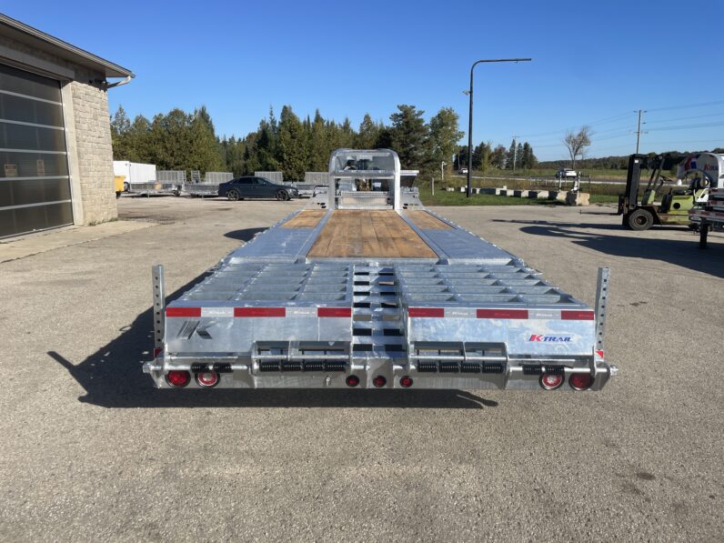 
								2026 K-Trail 20+5ft Beavertail Gooseneck Flatbed 28,075lbs full									