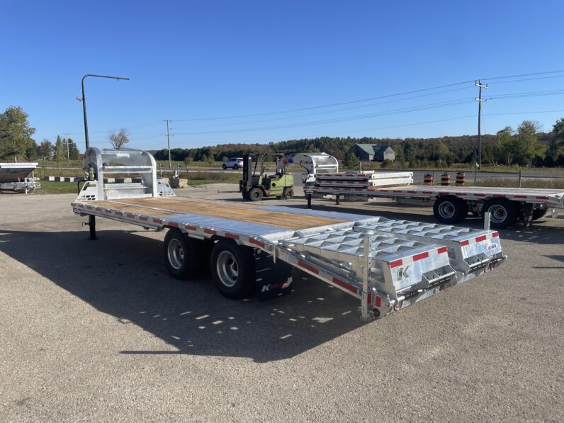 
								2026 K-Trail 20+5ft Beavertail Gooseneck Flatbed 28,075lbs full									