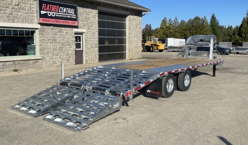 
								2026 K-Trail 20+5ft Beavertail Gooseneck Flatbed 28,075lbs full									