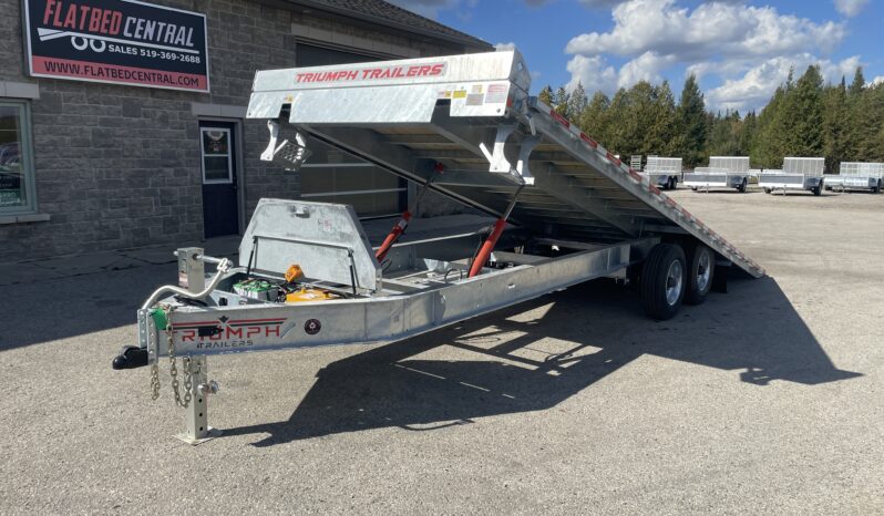 
								2026 Triumph Trailers 102”x24ft Deckover Tilt Trailer 20,000lbs full									