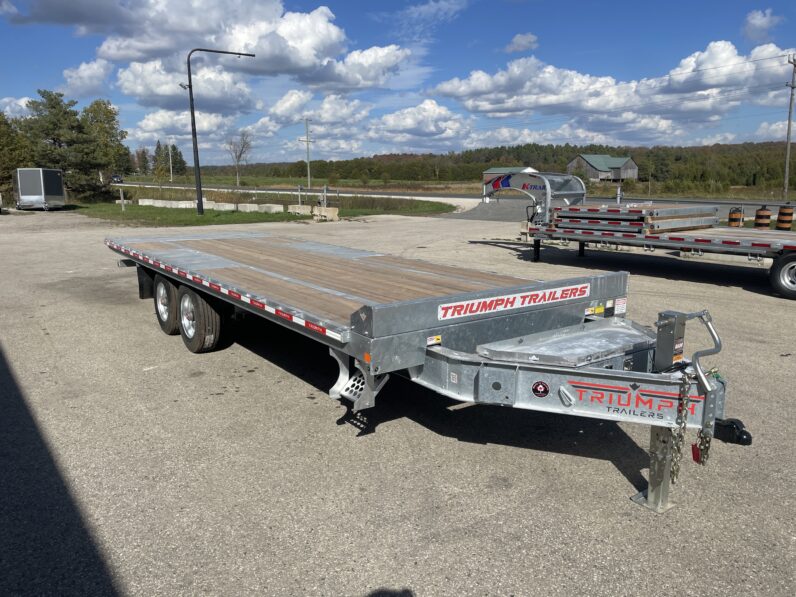 
								2026 Triumph Trailers 102”x24ft Deckover Tilt Trailer 20,000lbs full									