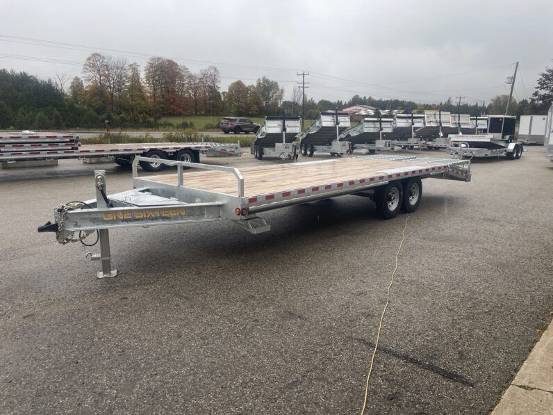 
								2025 One-Sixteen 20+5ft Beavertail Deckover Flatbed 14,000lb full									