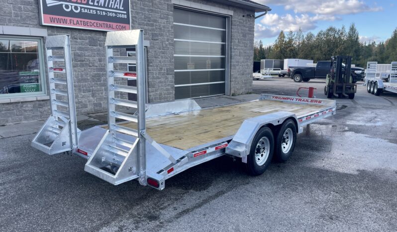 
								2026 Triumph Trailers 82”x18+2ft Beavertail Car/Equipment Trailer 14,000lbs full									