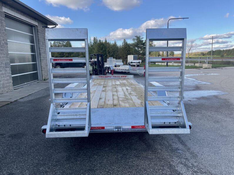 
								2026 Triumph Trailers 82”x18+2ft Beavertail Car/Equipment Trailer 14,000lbs full									