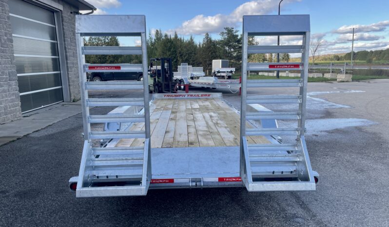 
								2026 Triumph Trailers 82”x18+2ft Beavertail Car/Equipment Trailer 14,000lbs full									