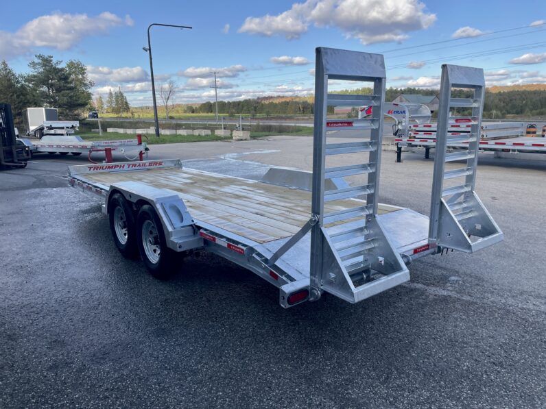 
								2026 Triumph Trailers 82”x18+2ft Beavertail Car/Equipment Trailer 14,000lbs full									