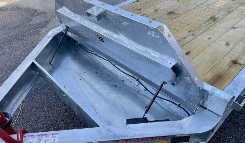
								2026 Triumph Trailers 82”x18+2ft Beavertail Car/Equipment Trailer 14,000lbs full									
