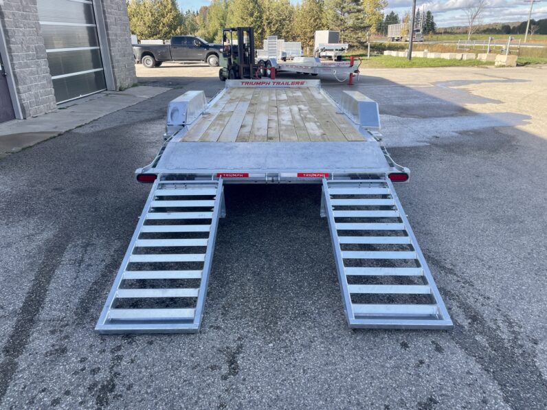 
								2026 Triumph Trailers 82”x18+2ft Beavertail Car/Equipment Trailer 14,000lbs full									