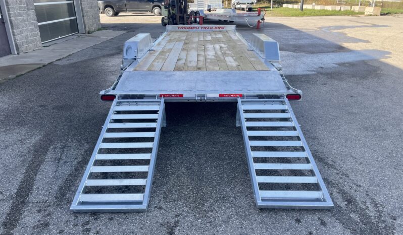 
								2026 Triumph Trailers 82”x18+2ft Beavertail Car/Equipment Trailer 14,000lbs full									