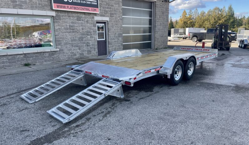 
								2026 Triumph Trailers 82”x18+2ft Beavertail Car/Equipment Trailer 14,000lbs full									