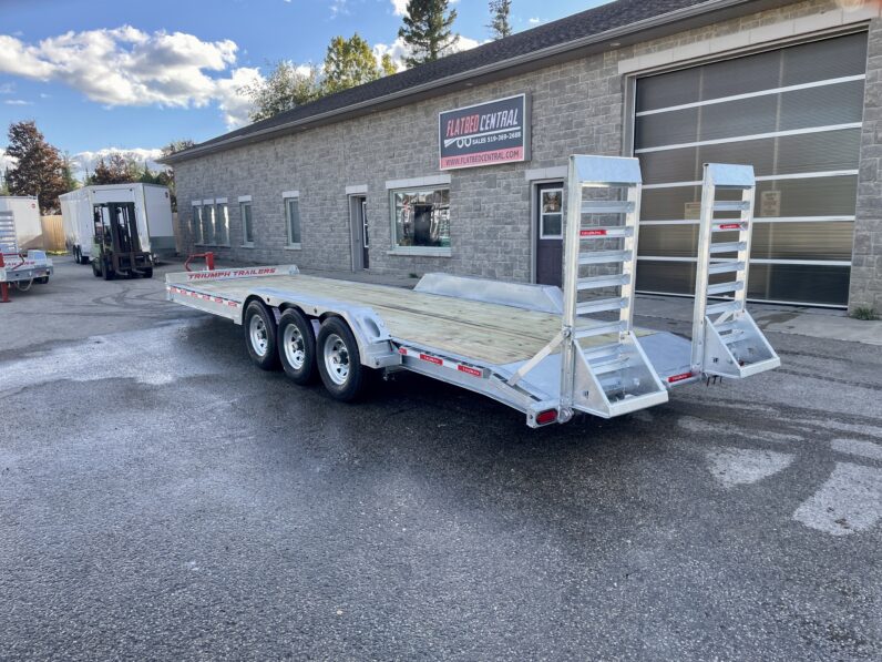 
								2025 Triumph Trailers 82”x24+2ft Beavertail Car/Equipment Trailer 21,000lbs full									