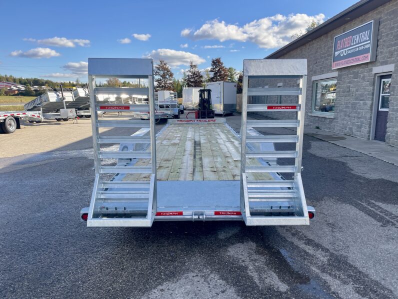
								2025 Triumph Trailers 82”x24+2ft Beavertail Car/Equipment Trailer 21,000lbs full									