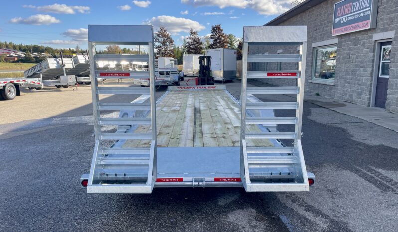 
								2025 Triumph Trailers 82”x24+2ft Beavertail Car/Equipment Trailer 21,000lbs full									