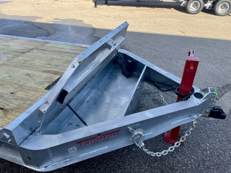
								2025 Triumph Trailers 82”x24+2ft Beavertail Car/Equipment Trailer 21,000lbs full									