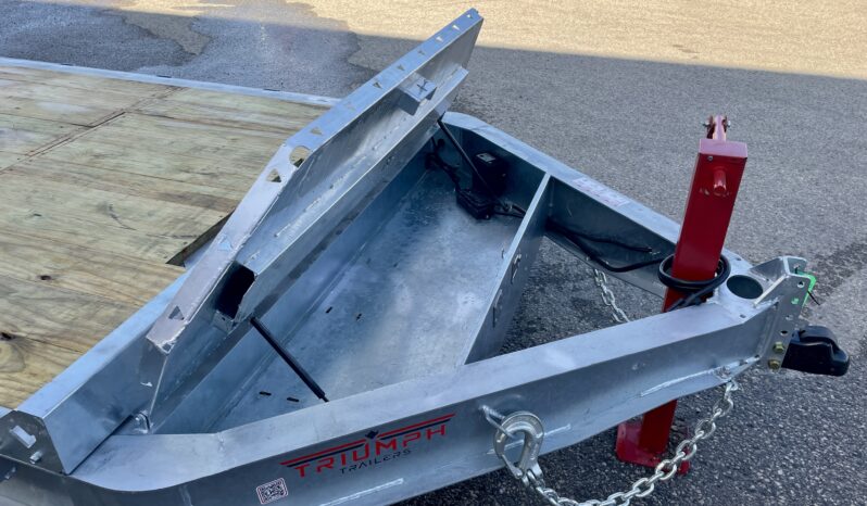 
								2025 Triumph Trailers 82”x24+2ft Beavertail Car/Equipment Trailer 21,000lbs full									