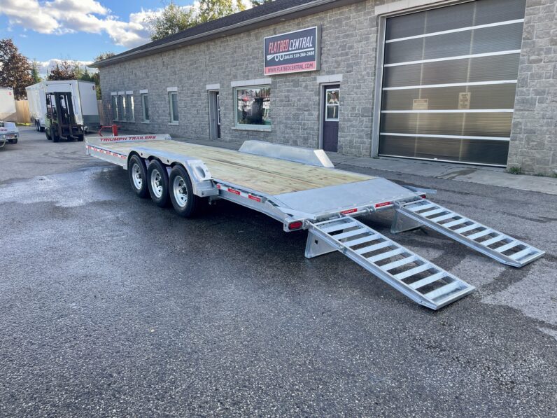 
								2025 Triumph Trailers 82”x24+2ft Beavertail Car/Equipment Trailer 21,000lbs full									