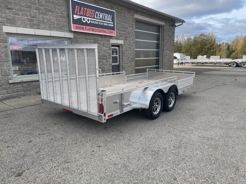 
								2025 Enbeck 7x16ft Sideload Utility Trailer 7,000lbs full									
