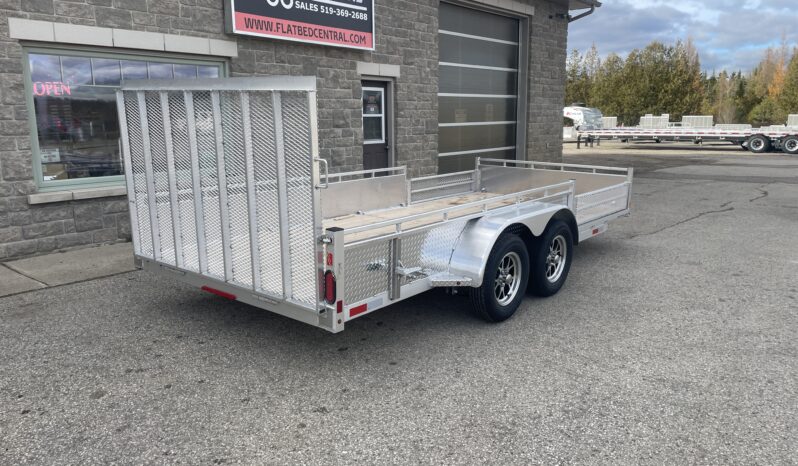 
								2025 Enbeck 7x16ft Sideload Utility Trailer 7,000lbs full									