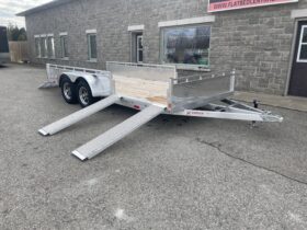 2025 Enbeck 7x16ft Sideload Utility Trailer 7,000lbs