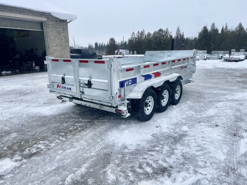 
								2026 K-Trail 82”x16ft Dump Trailer 21,000lbs full									