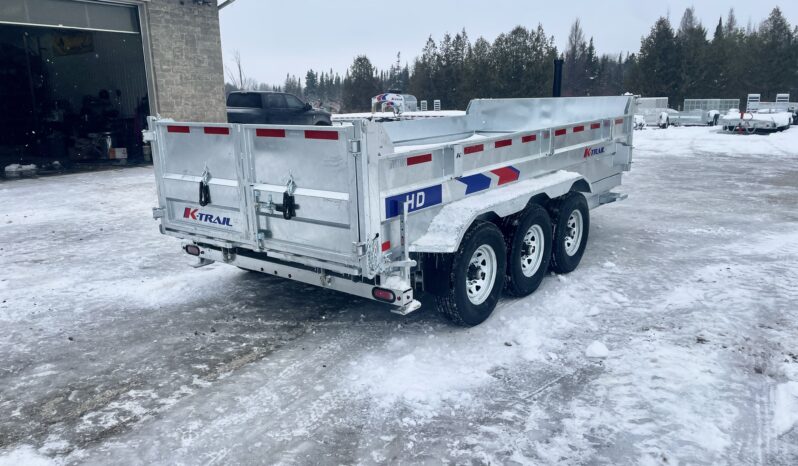 
								2026 K-Trail 82”x16ft Dump Trailer 21,000lbs full									