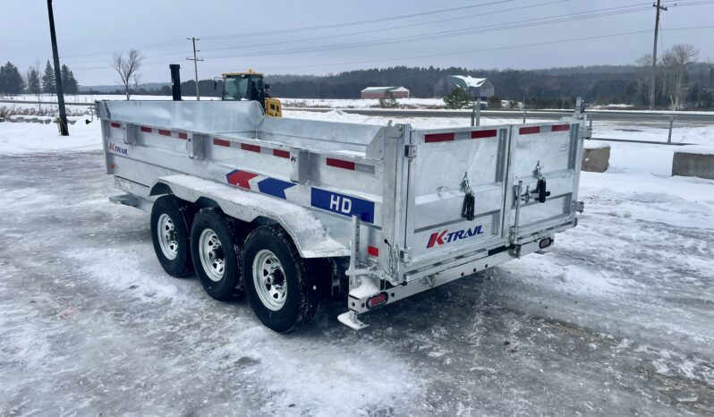 
								2026 K-Trail 82”x16ft Dump Trailer 21,000lbs full									