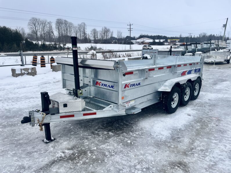 
								2026 K-Trail 82”x16ft Dump Trailer 21,000lbs full									