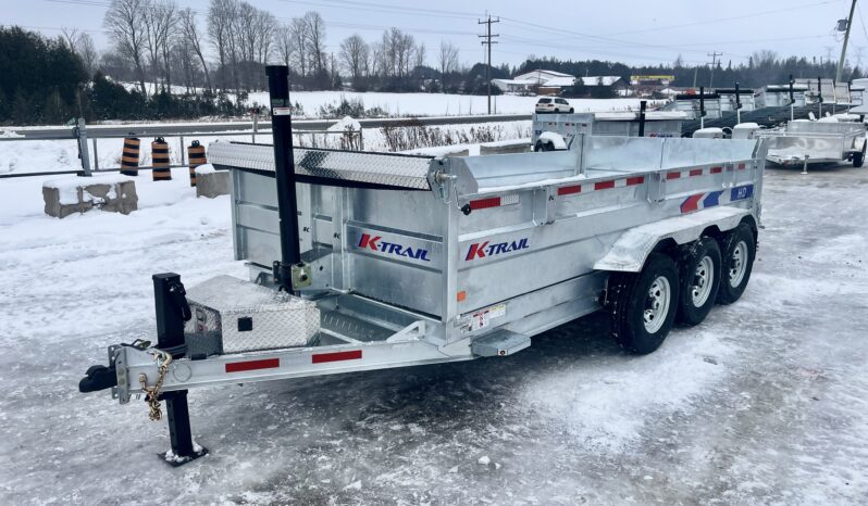 
								2026 K-Trail 82”x16ft Dump Trailer 21,000lbs full									