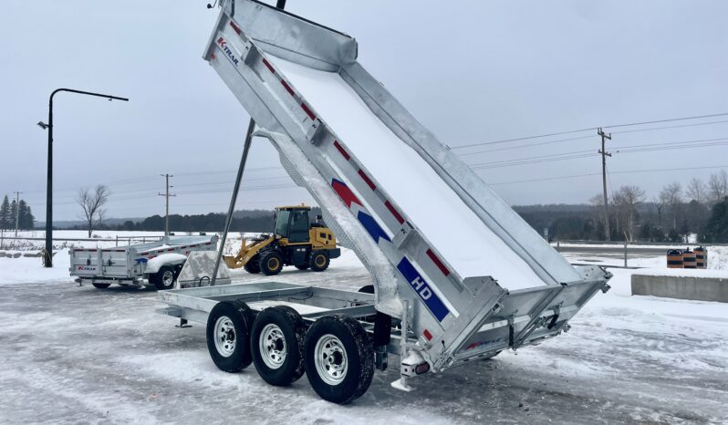 
								2026 K-Trail 82”x16ft Dump Trailer 21,000lbs full									