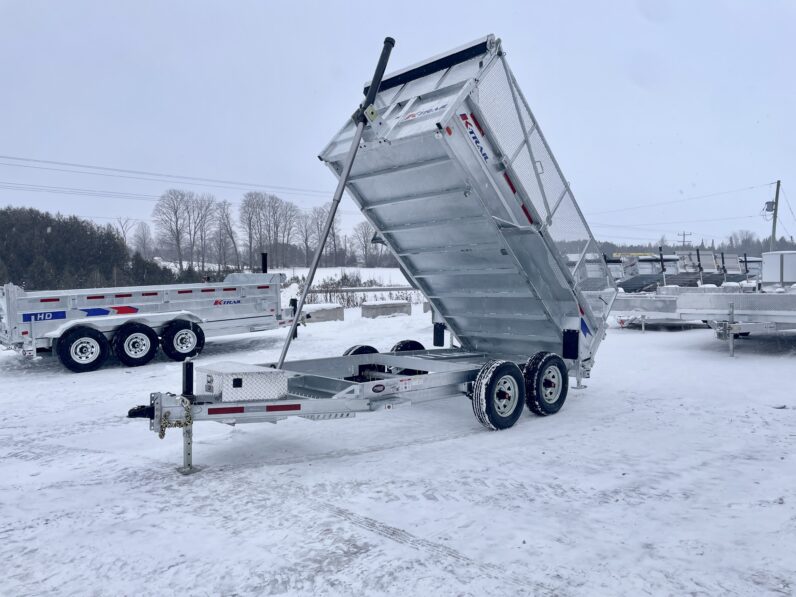 
								2026 K-Trail 6x12ft High Side Dump Trailer 9,990lbs full									